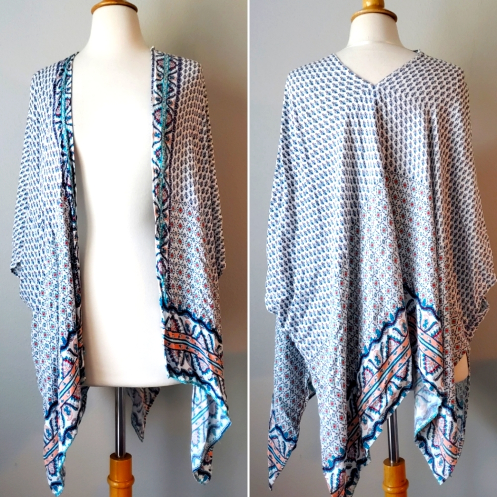 Bershka Printed Kimono